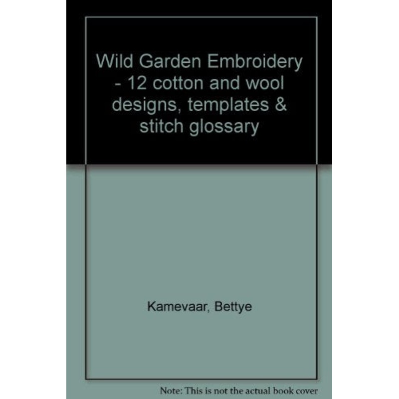 Wild Garden Embroidery