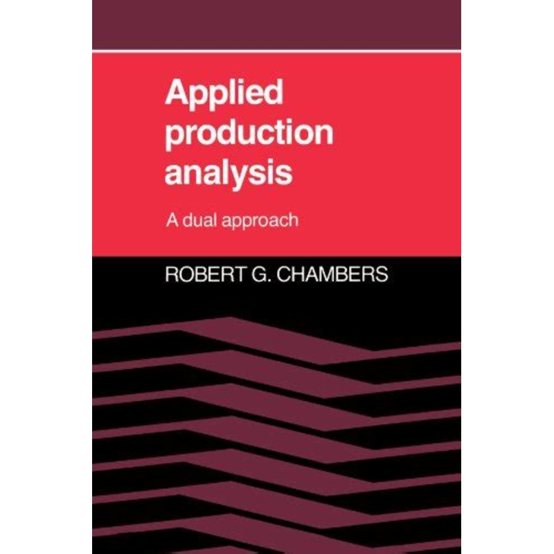 Applied Production Analysis: A Dual Approach