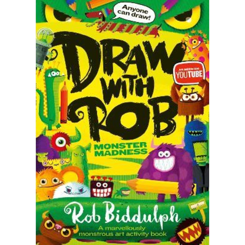 Draw With Rob: Monster Madness