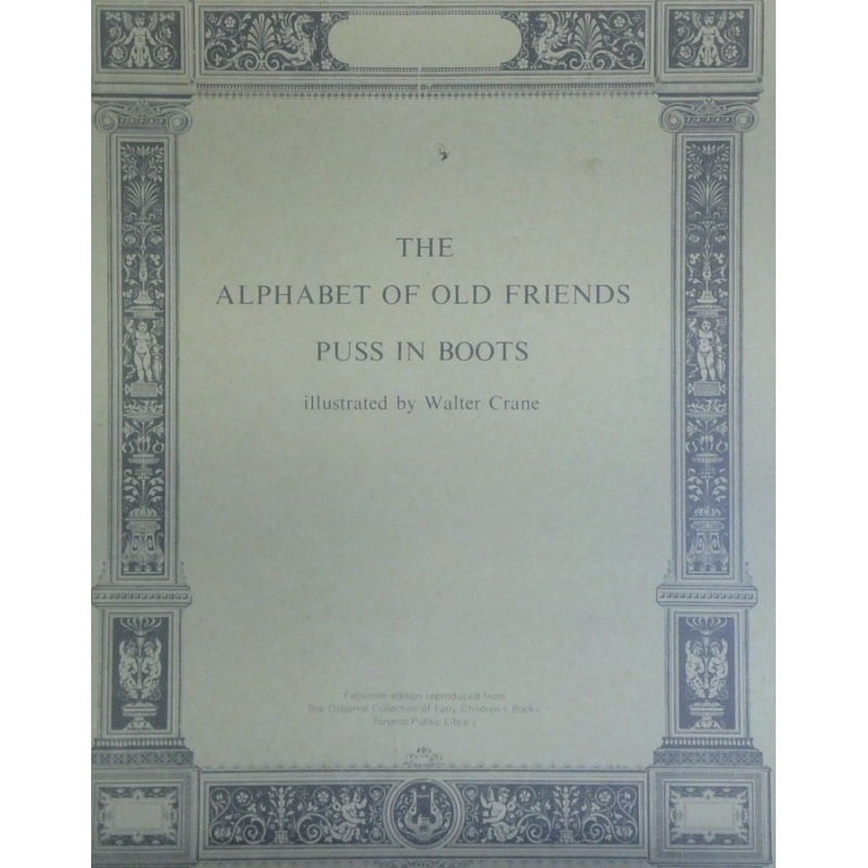 The Alphabet Of Old Friends & Puss in Boots