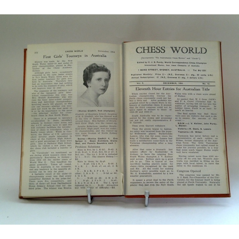 Australian Chess Review - VOL 9, 1954