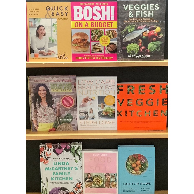 Vegetarian & Healthy Cookery Mini Bargain Book Box