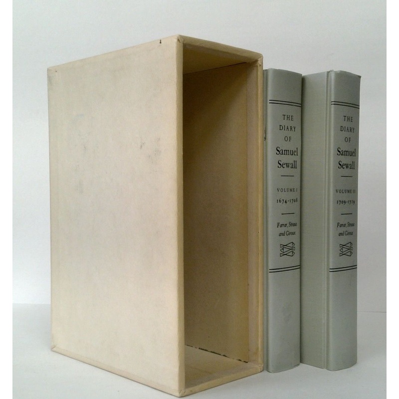 The Diary of Samuel Sewall (Two-Volume Set)