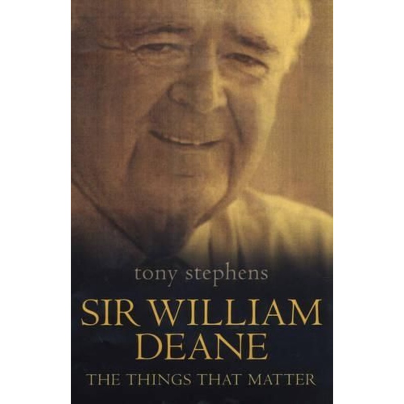 Sir William Deane: The Things That Matter