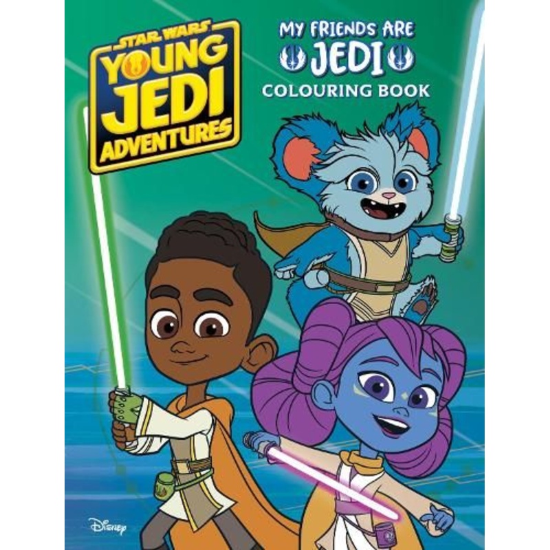 Young Jedi Adventures: My Friends are Jedi: Colouring Book