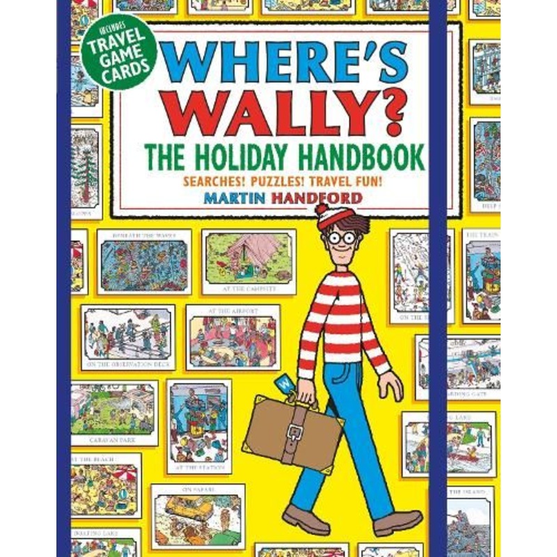 Where's Wally? The Holiday Handbook: Searches! Puzzles! Travel Fun!