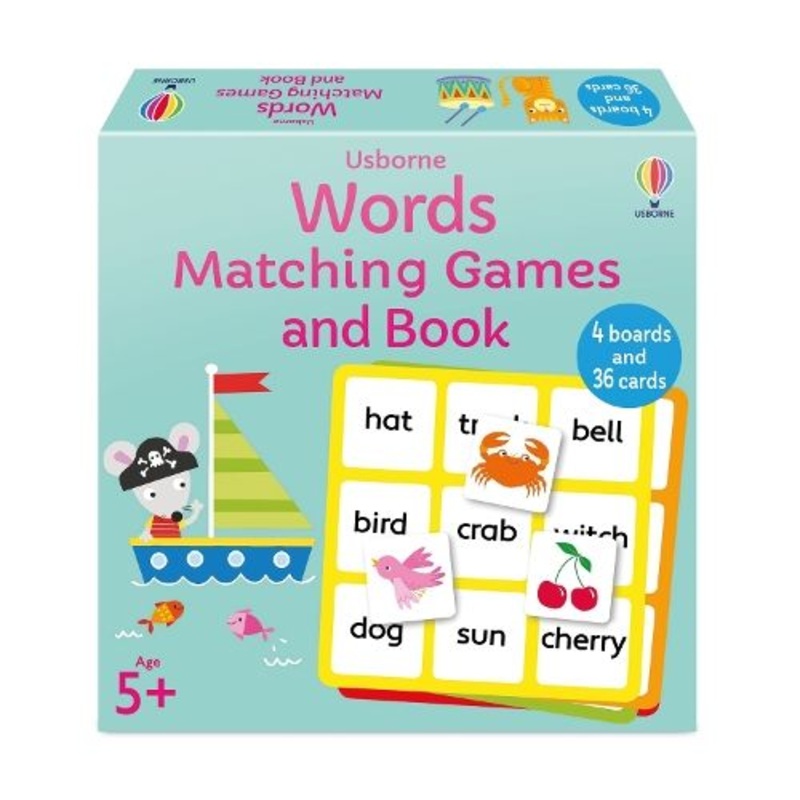 Words Matching Games and Book